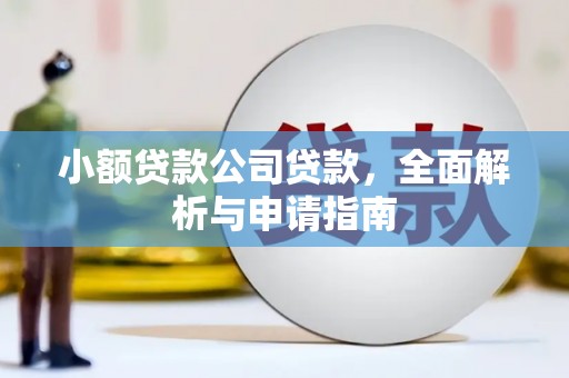 崇信小额贷款公司贷款，全面解析与申请指南
