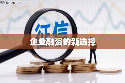 崇信企业融资的新选择