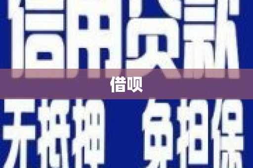 崇信借呗