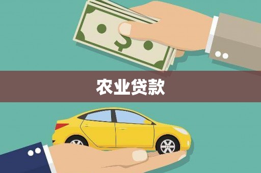 崇信农业贷款