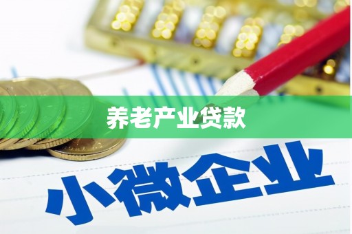 崇信养老产业贷款
