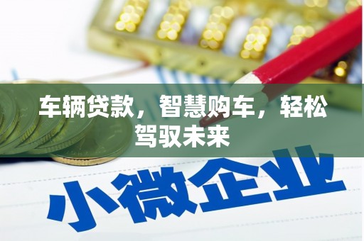 崇信车辆贷款，智慧购车，轻松驾驭未来