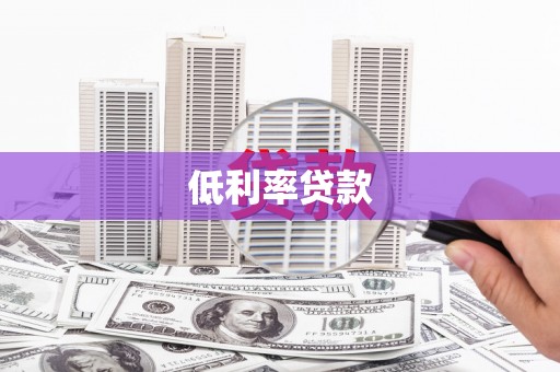 崇信低利率贷款